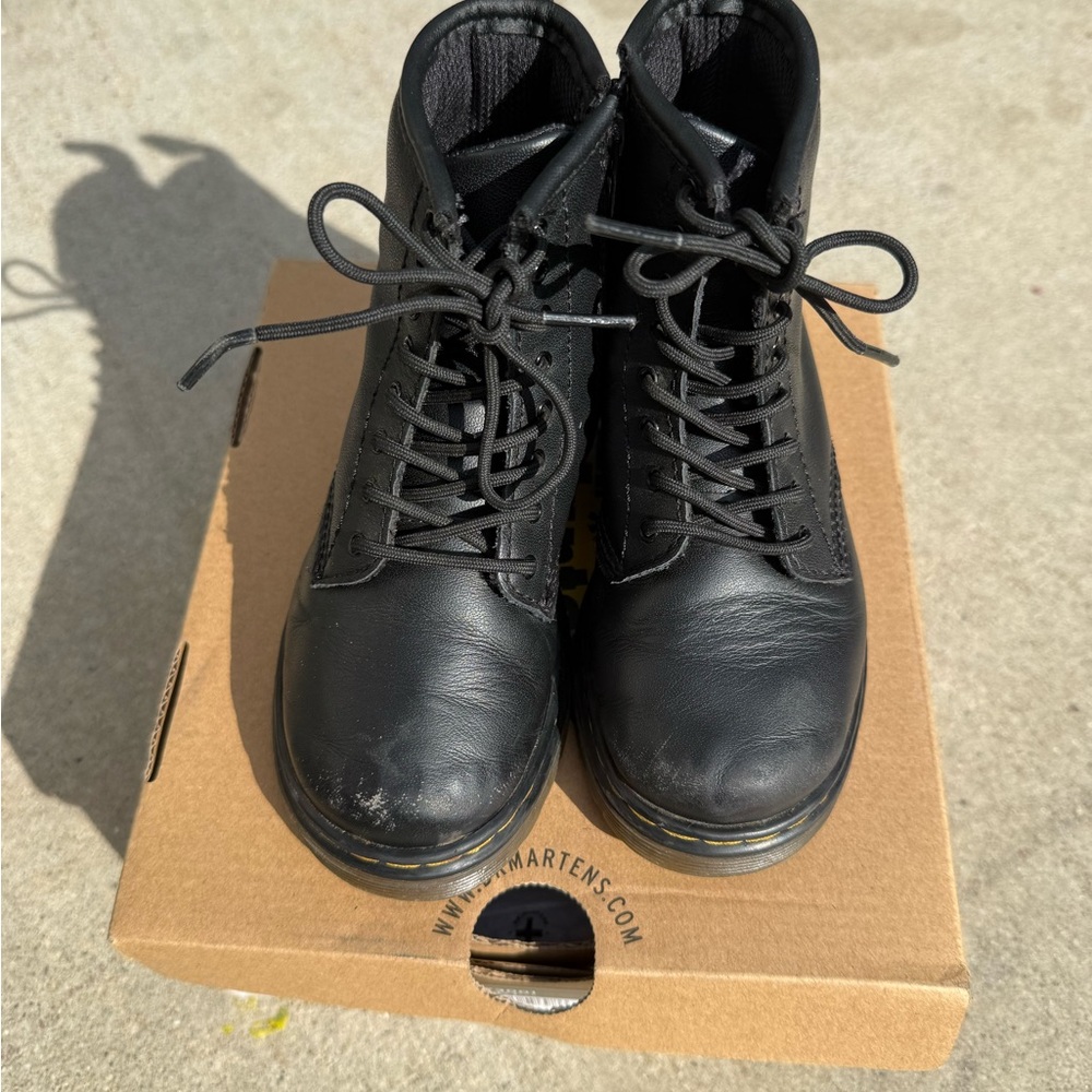 Dr. Martens Black Lace-Up Men's Boots